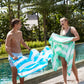 Quick Dry Towels - Cabana - Tulum Blue: Tulum Blue / Large (63x35")