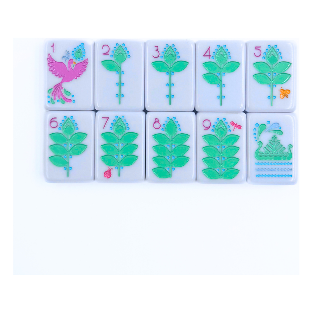 LIMITED TIME SALE  - My Fair Mahjong - THE SCANDINAVIAN FOLK ART SERIES | Mahjong with Nordic Style