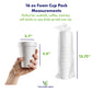 TCU Skyline Foam Cups