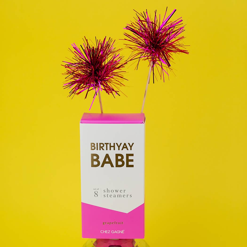 Birthyay Babe - Birthday Shower Steamers - Grapefruit - Chez Gagné
