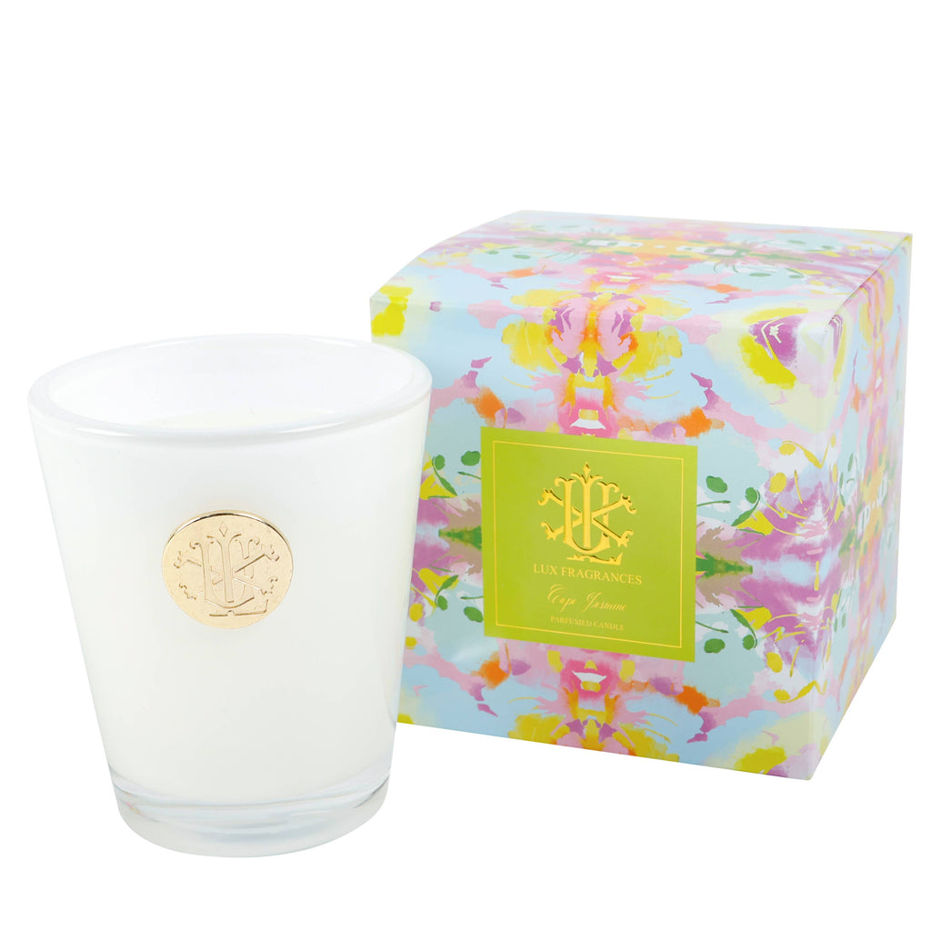 Cape Jasmine 8 oz Designer Box Candle