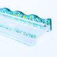 My Fair Mahjong - MAHJONG RACK PUSHER ADD ON-MAGNETIC | Premium Acrylic Set(4): Transparent-Wavy-Apricot