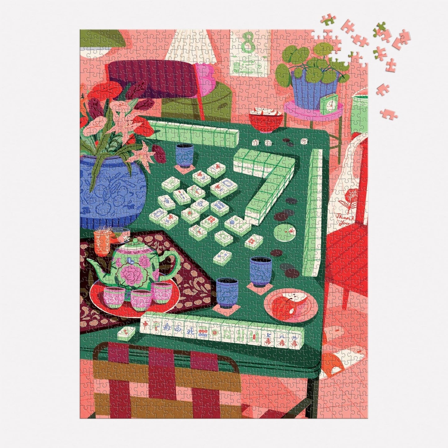 Chronicle Books - Mahjong Social 1000 Piece Puzzle