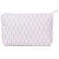 Medium Tyvek® Zipper Pouch | Red Gingham
