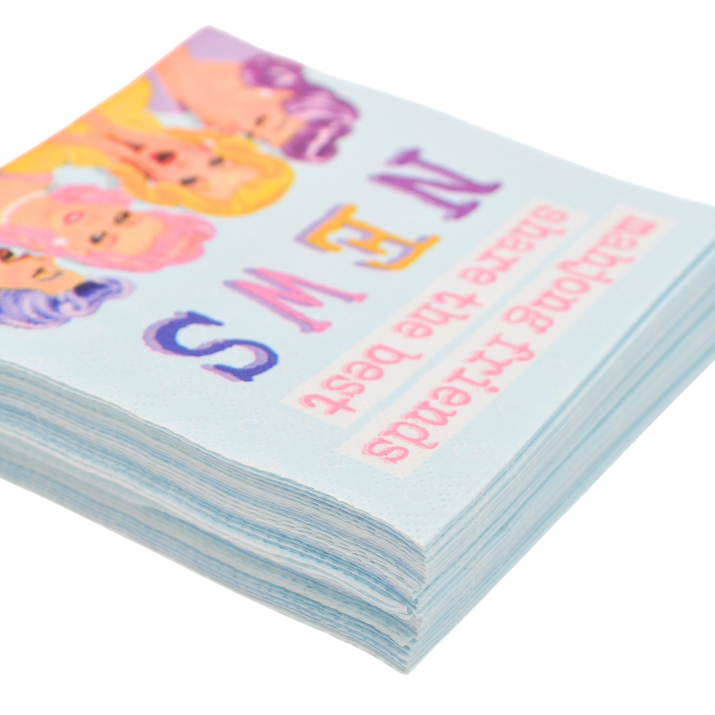 Middle & Main Mahjong - "Mahjong Friends Share the Best NEWS" Cocktail Napkins