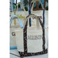 Mini Canvas Tote - Fall Collection: Chartreuse Zebra - KENZKUSTOMZ