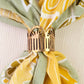 Leah Brass Bandana Slide Ring