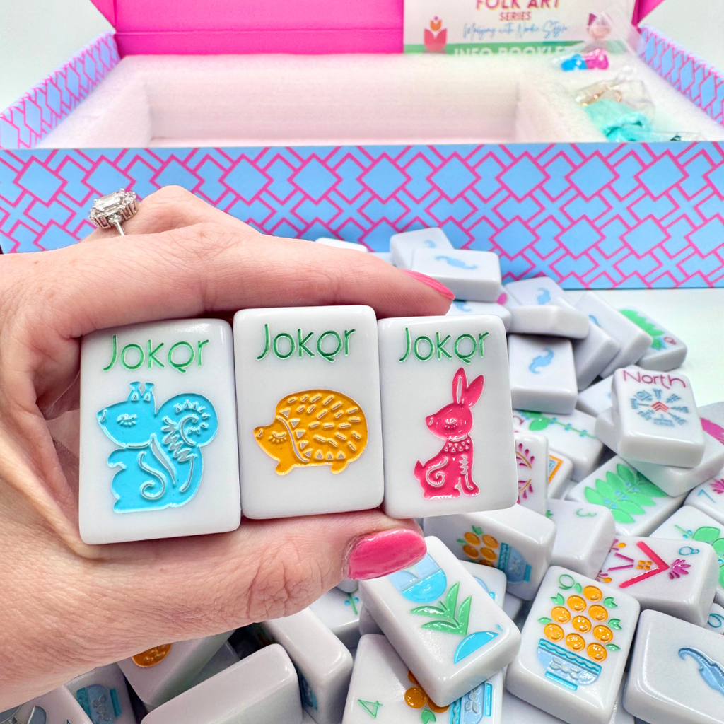 LIMITED TIME SALE  - My Fair Mahjong - THE SCANDINAVIAN FOLK ART SERIES | Mahjong with Nordic Style