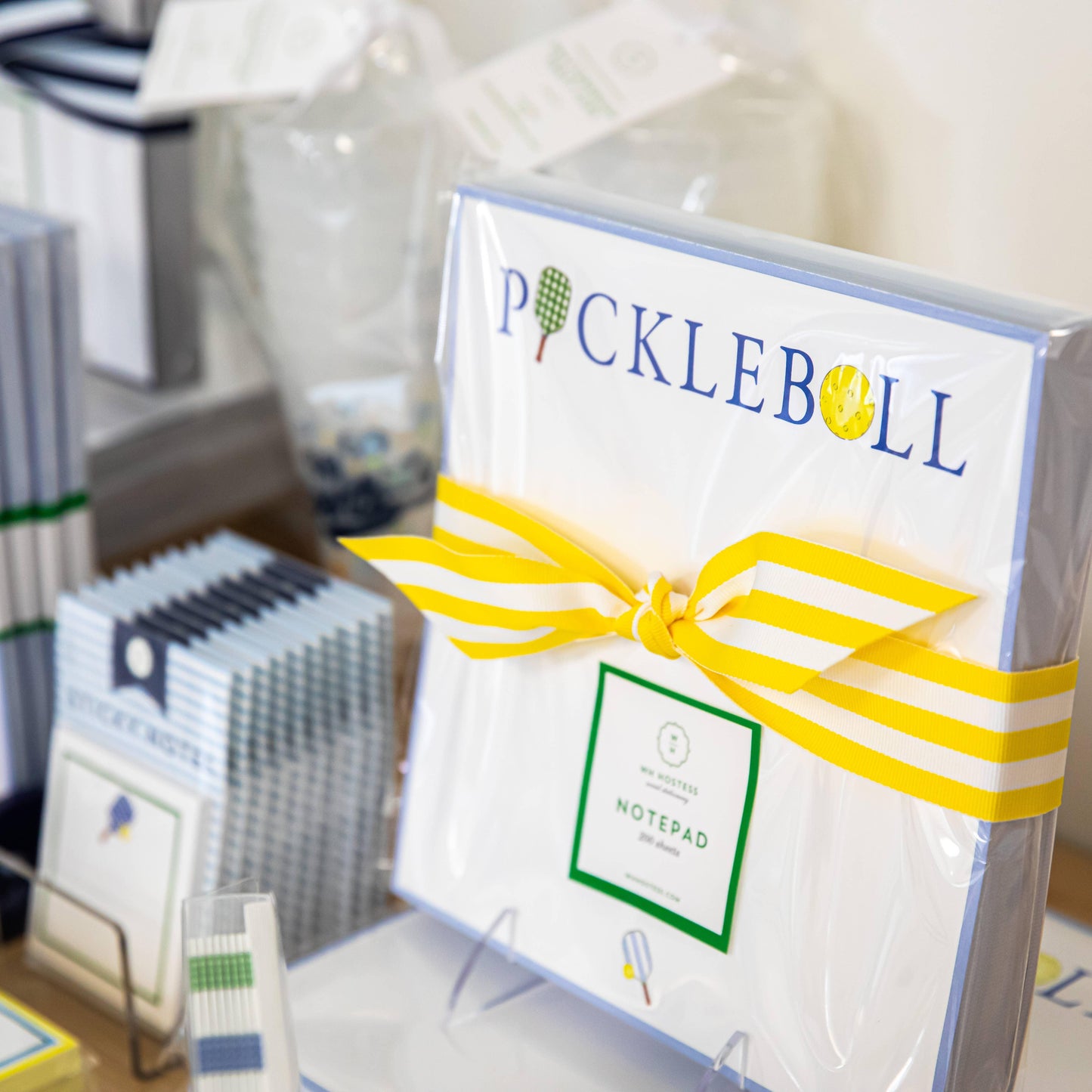 Preppy Pickleball Slab Notepad