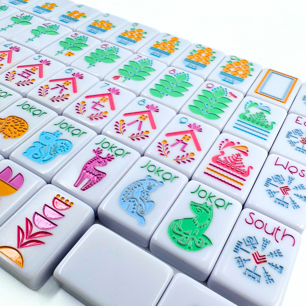 LIMITED TIME SALE  - My Fair Mahjong - THE SCANDINAVIAN FOLK ART SERIES | Mahjong with Nordic Style