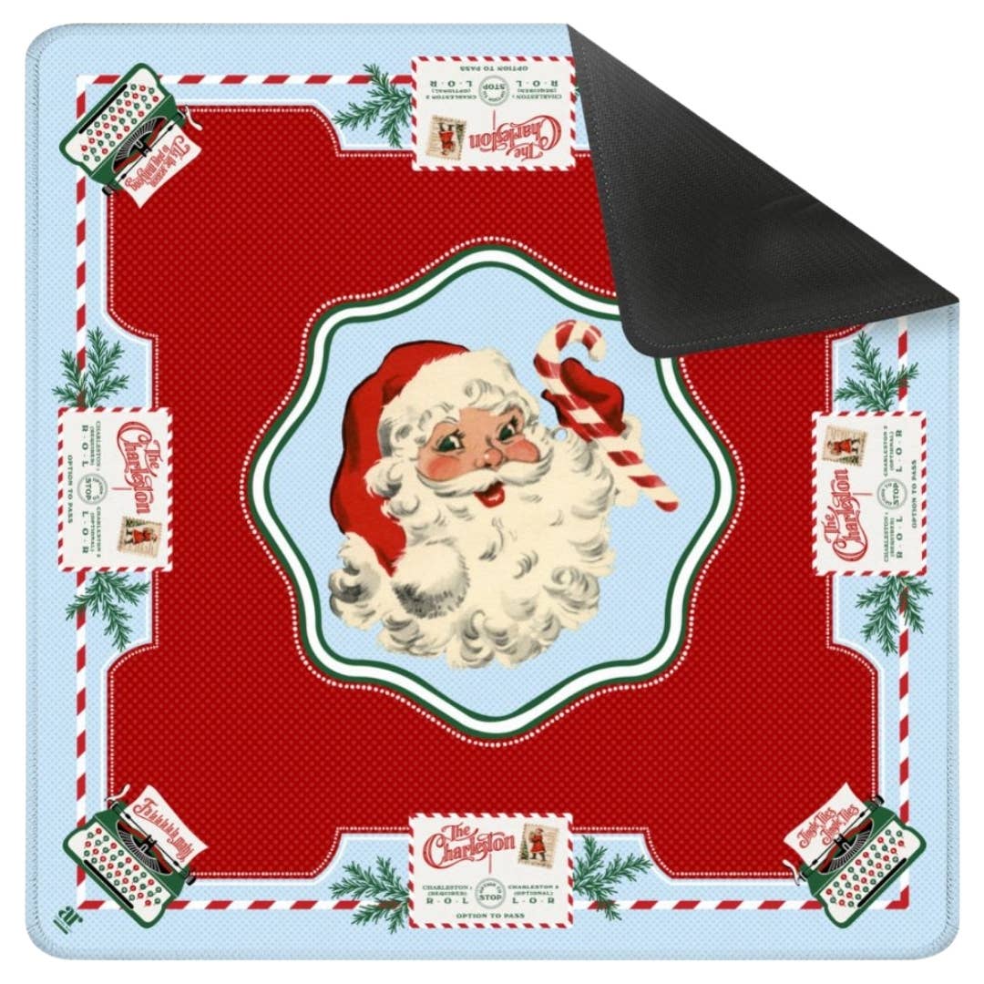 Anders Ruff Design Co. - Santa's Mahjong Mail Mahjong Mat