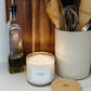 Calyan Wax Co. - Seaside + Citrus - 3 Wick Clear Glass Tumbler Soy Candle