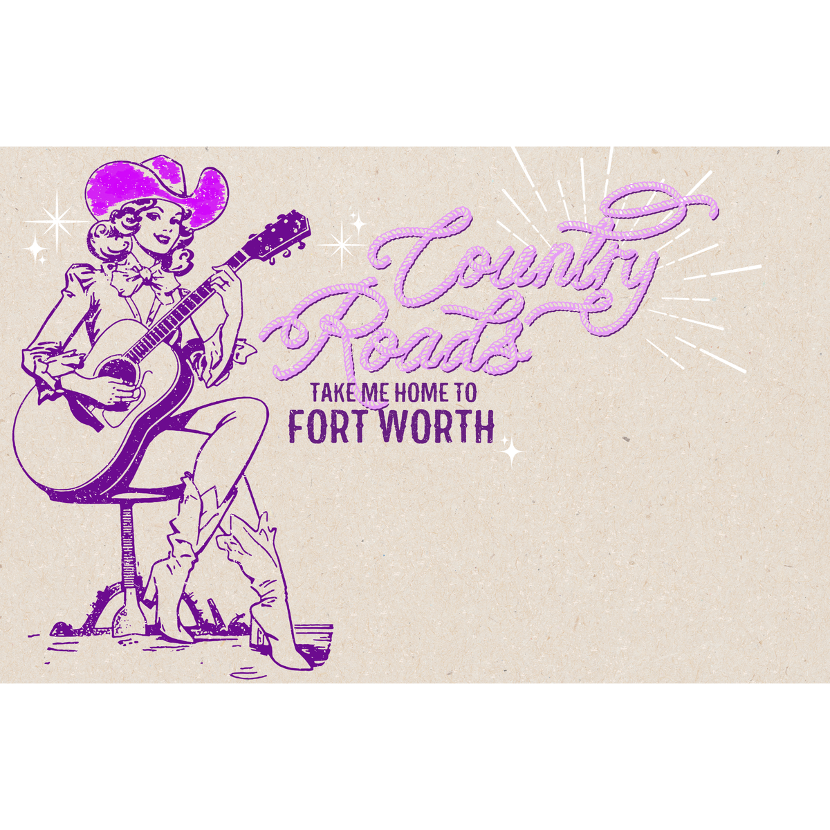 GAMEDAY FORT WORTH insert set | 11x17