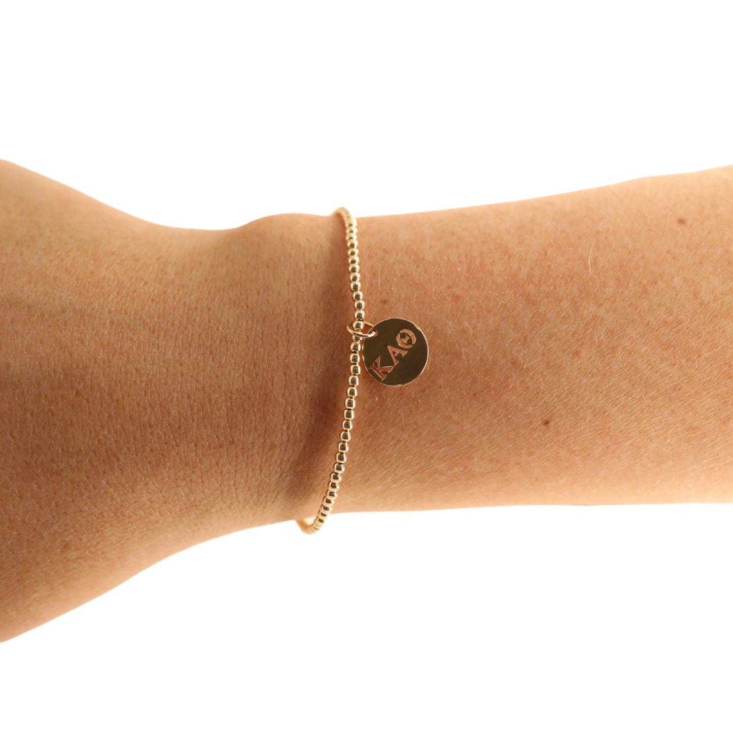 Beaded Blondes - Kappa Alpha Theta Charm Bracelet: Standard 6.75 inch