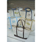 Standard Canvas Tote - Fall Collection | Customizable: Chocolate Stripes - KENZKUSTOMZ