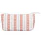 Small Tyvek® Zipper Pouch | Tangerine Gingham