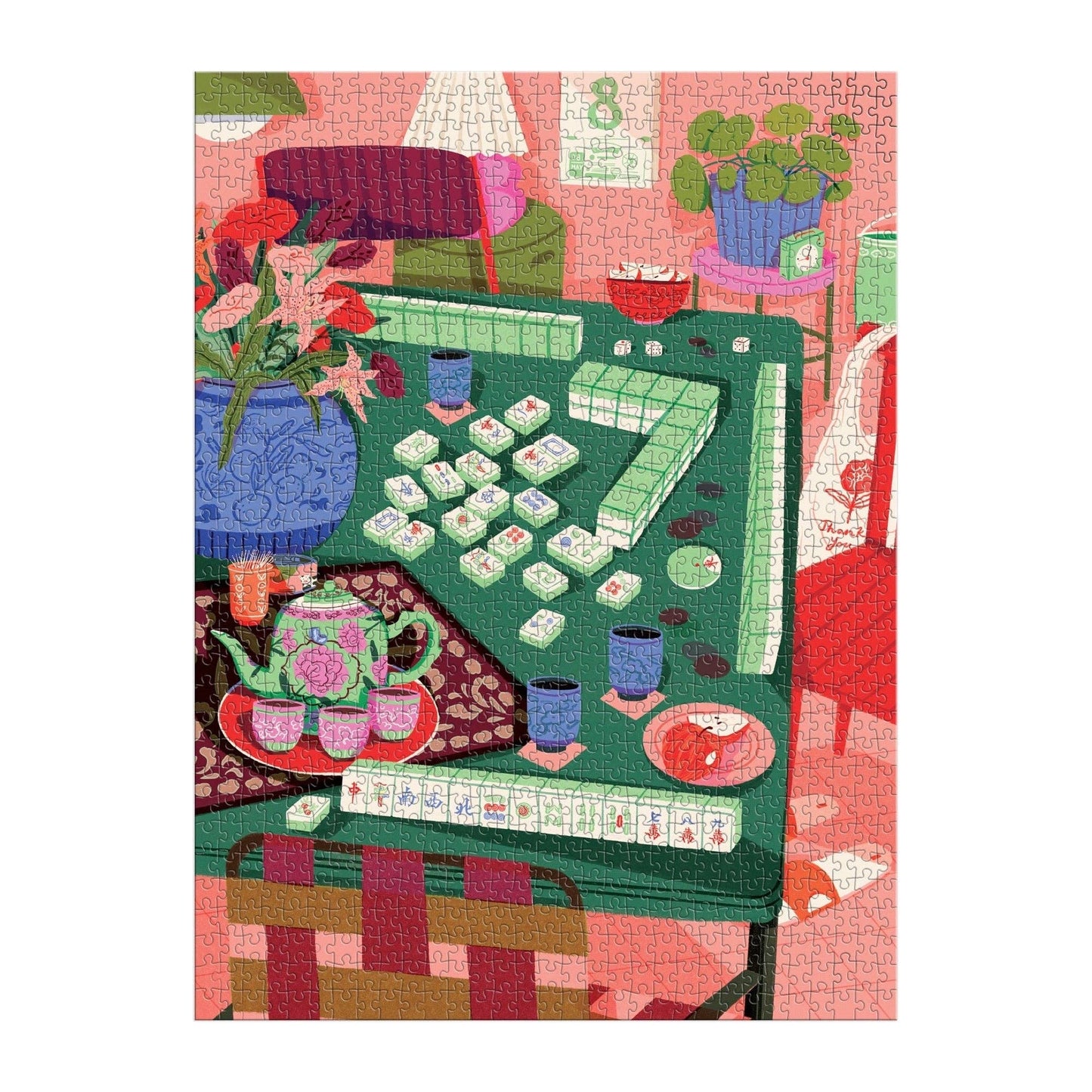 Chronicle Books - Mahjong Social 1000 Piece Puzzle