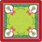 Anders Ruff Design Co. - Watercolor Christmas Tree Mahjong Mat