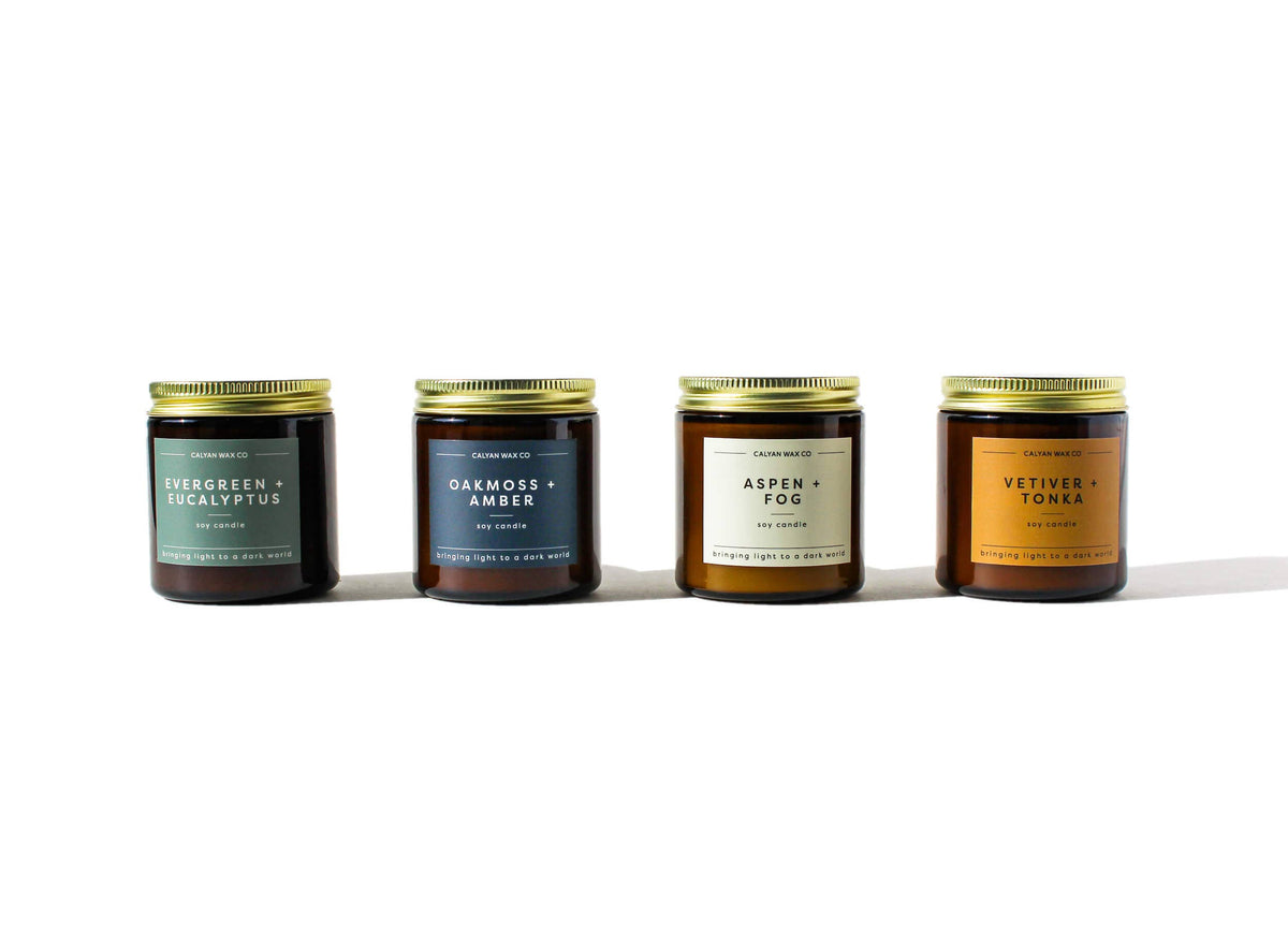 Calyan Wax Co. - Evergreen + Eucalyptus Candle