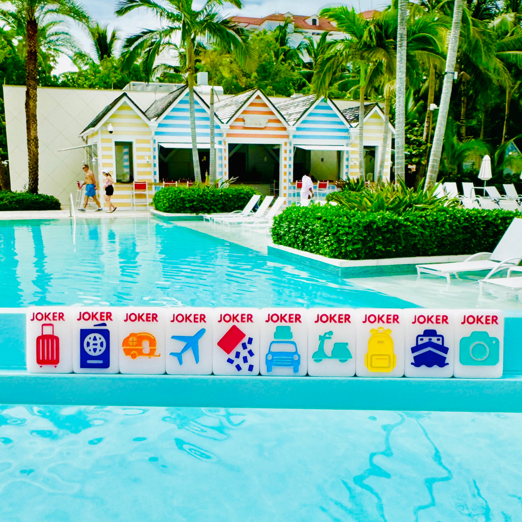 LIMITED TIME SALE - My Fair Mahjong - MINI ANYWHERE SERIES- Tiny Travel Mahjong Set