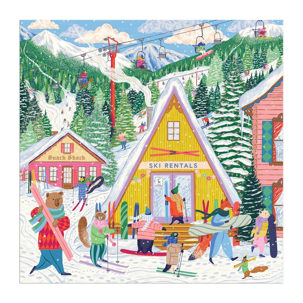 Emily Taylor's Ski Village Puzzle