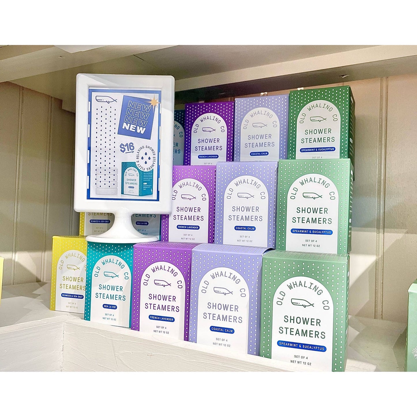 Coastal Calm Shower Steamers