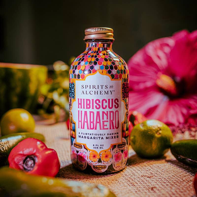 Hibiscus Habanero - Spicy Jalapeño Margarita Cocktail Mixer