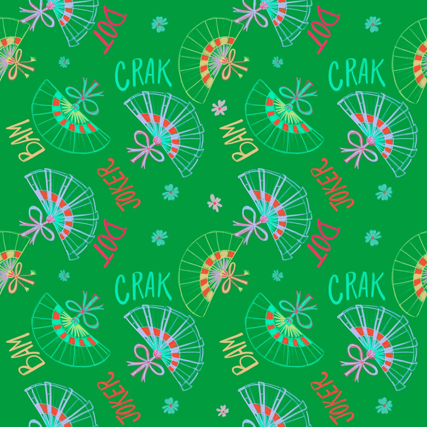 KEVA and Created By - Bonjour Mahjong Coasters Set of 4