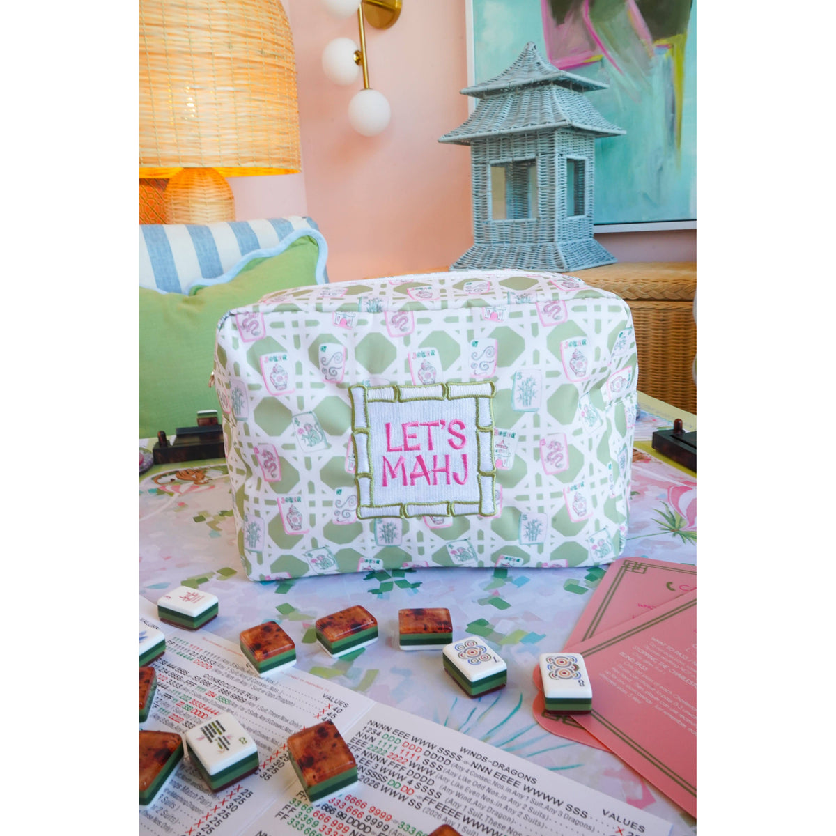 KENZKUSTOMZ - Let's Mahj - XL Travel Bag