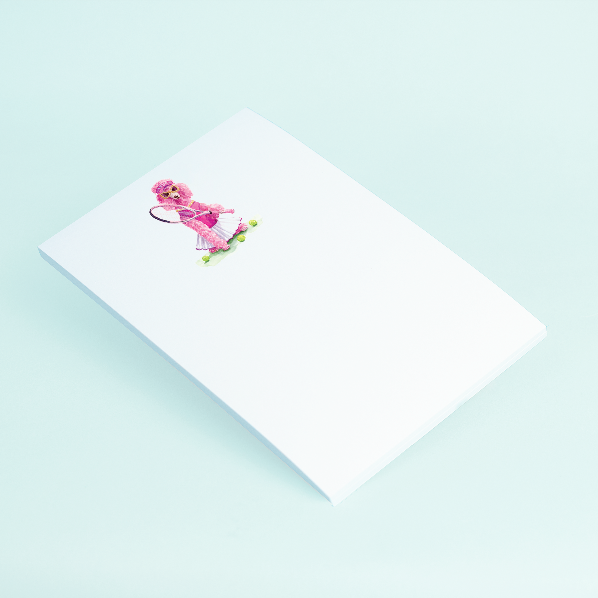 Taylor Paladino - Notepad - Tennis Poodle