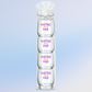 Fabuplates - Mahjong Stemless Tossware 4 ct Set Wine Glasses "Waiting on a Pair"