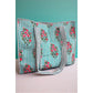 Nash Grey - Cottage Garden Blue Striped Tote Bag
