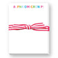 Donovan Designs - SORORITY GREEK RAINBOW MINI NOTEPAD: SIGMA KAPPA