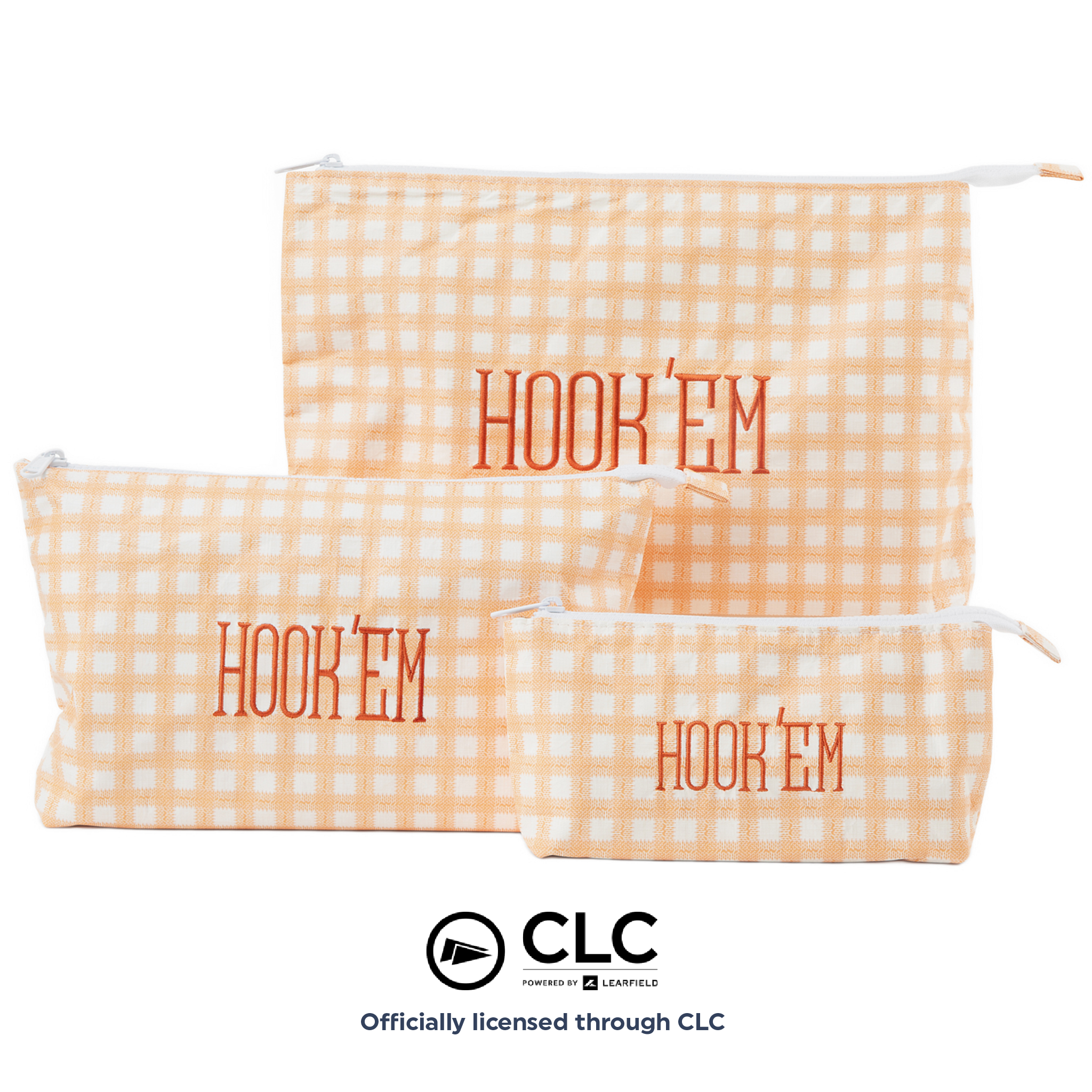 Wipstitch - Texas Tyvek® Zipper Pouches: Medium