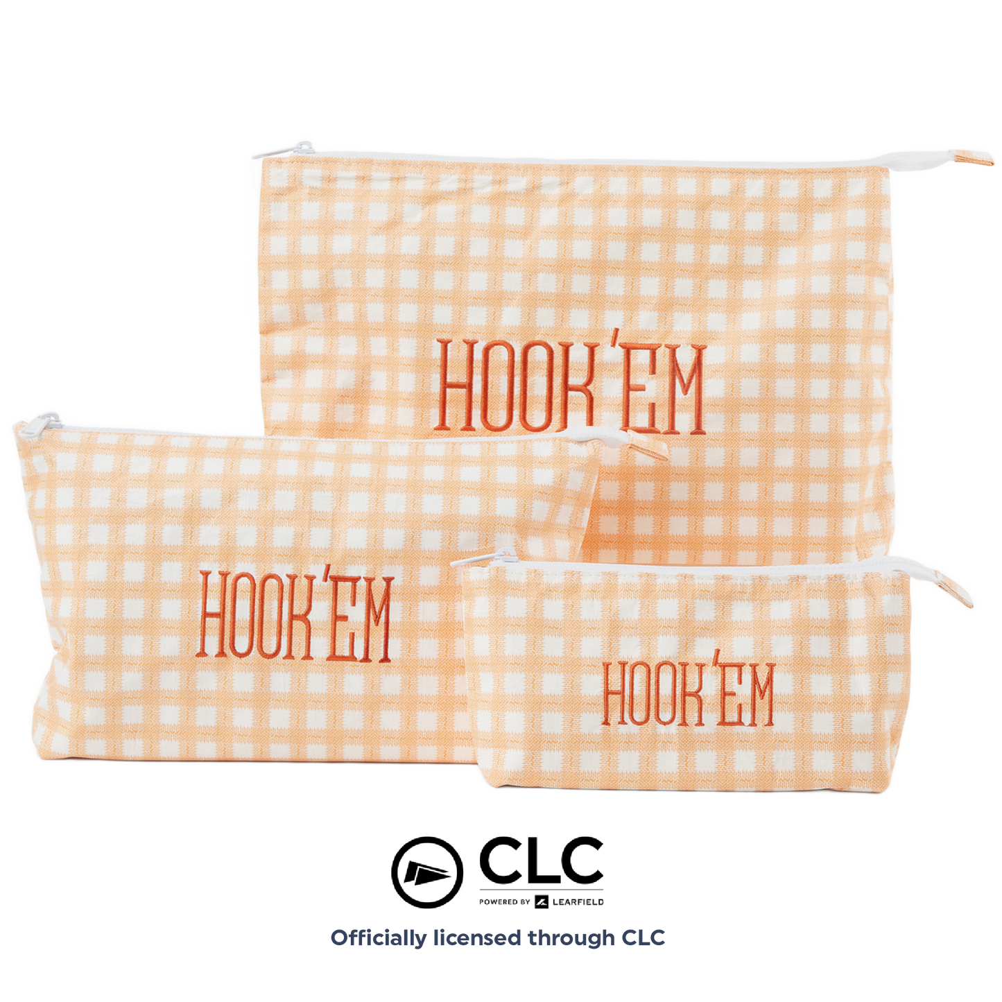 Wipstitch - Texas Tyvek® Zipper Pouches: Small