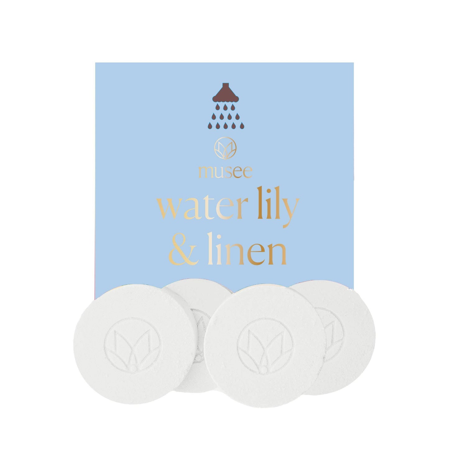 Musee - Water Lily & Linen Shower Steamers