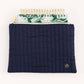Pouch, Quilted Navy