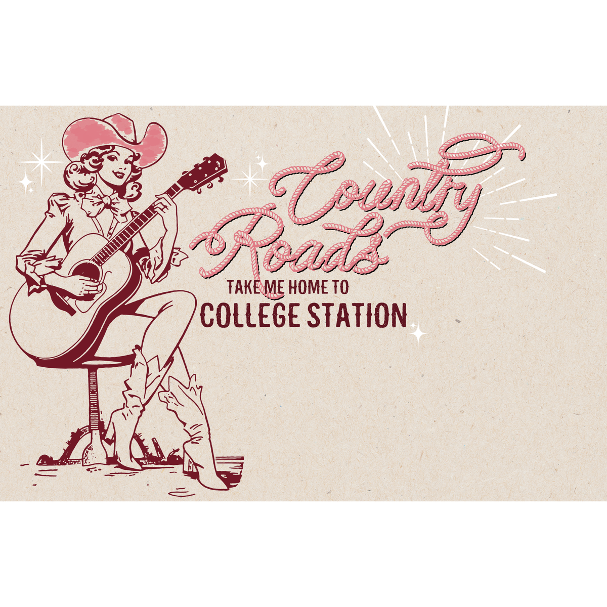 GAMEDAY COLLEGE STATION insert set | 11x17