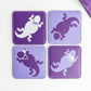 Spirit Frog Coasters Set of 4
