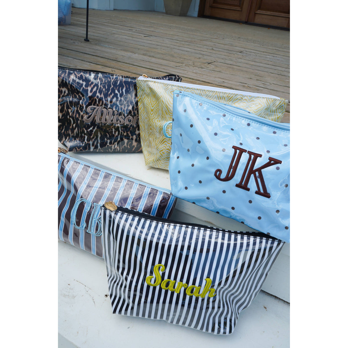 Clear Coat Bag for Embrodiery - Fall Collection: Chartreuse Zebra - KENKUSTOMZ