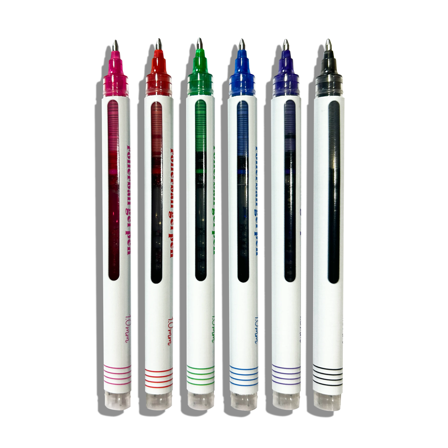 OOLY - Seriously: Smooth Rollerball Gel Pens (Set of 6)