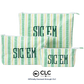 Wipstitch - Baylor Tyvek® Zipper Pouches: Small