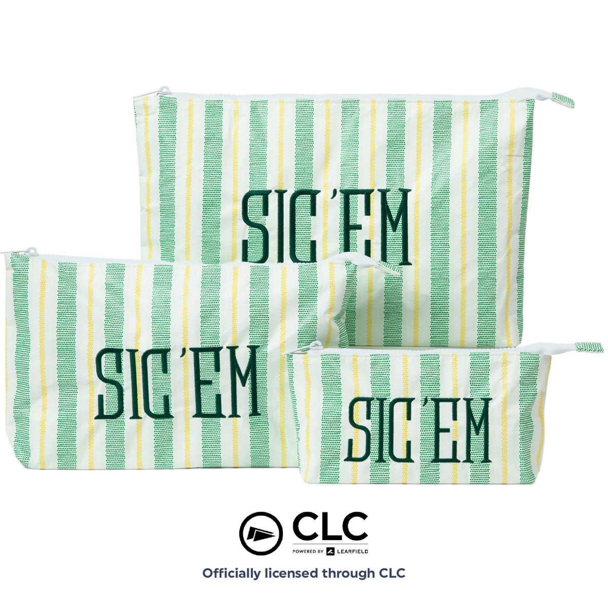 Wipstitch - Baylor Tyvek® Zipper Pouches: Small