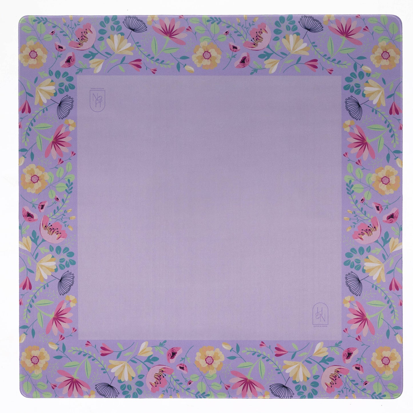 Hutch and Nook - Lavender Floral Mat
