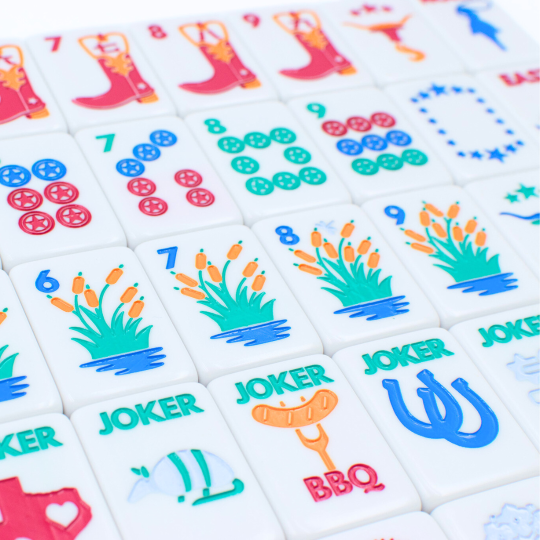 My Fair Mahjong - THE TEXAS SERIES  |  Mahjong with Lone Star Flair  |  Mesquite White Tile