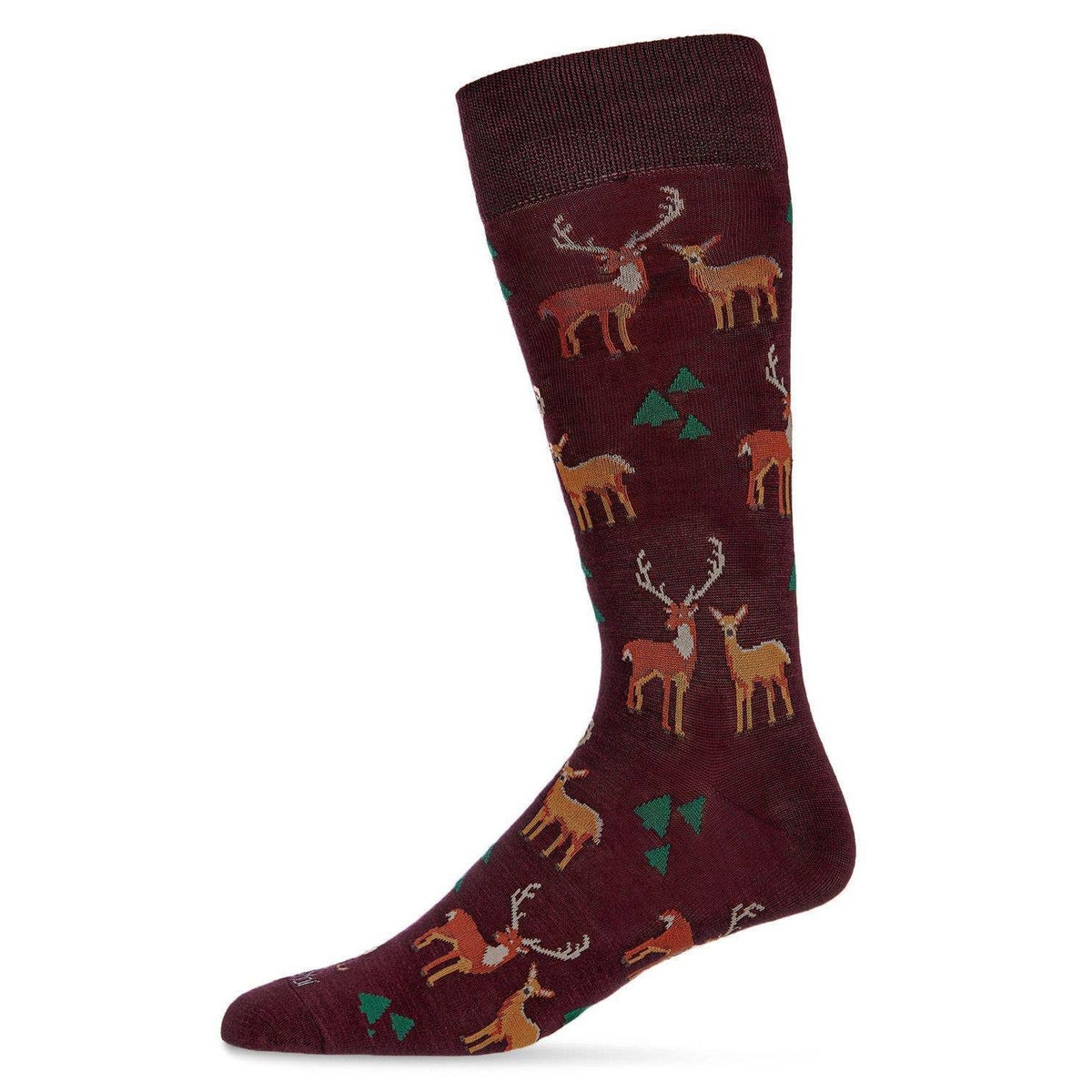 Oh Deer | Bamboo Blend Men's Crew Sock