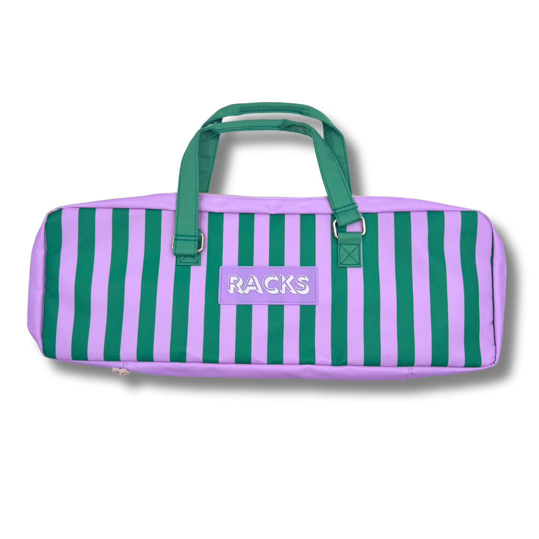 My Fair Mahjong - Mahjong Rack Bag  |  Fits 20" Racks + Folded Mat : Arrows- Blue Rack Bag