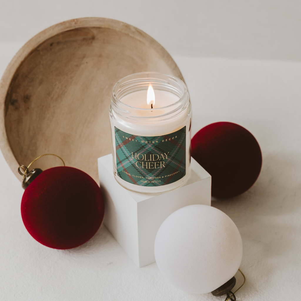 *NEW* Holiday Cheer 9 oz Soy Candle - Christmas Gifts