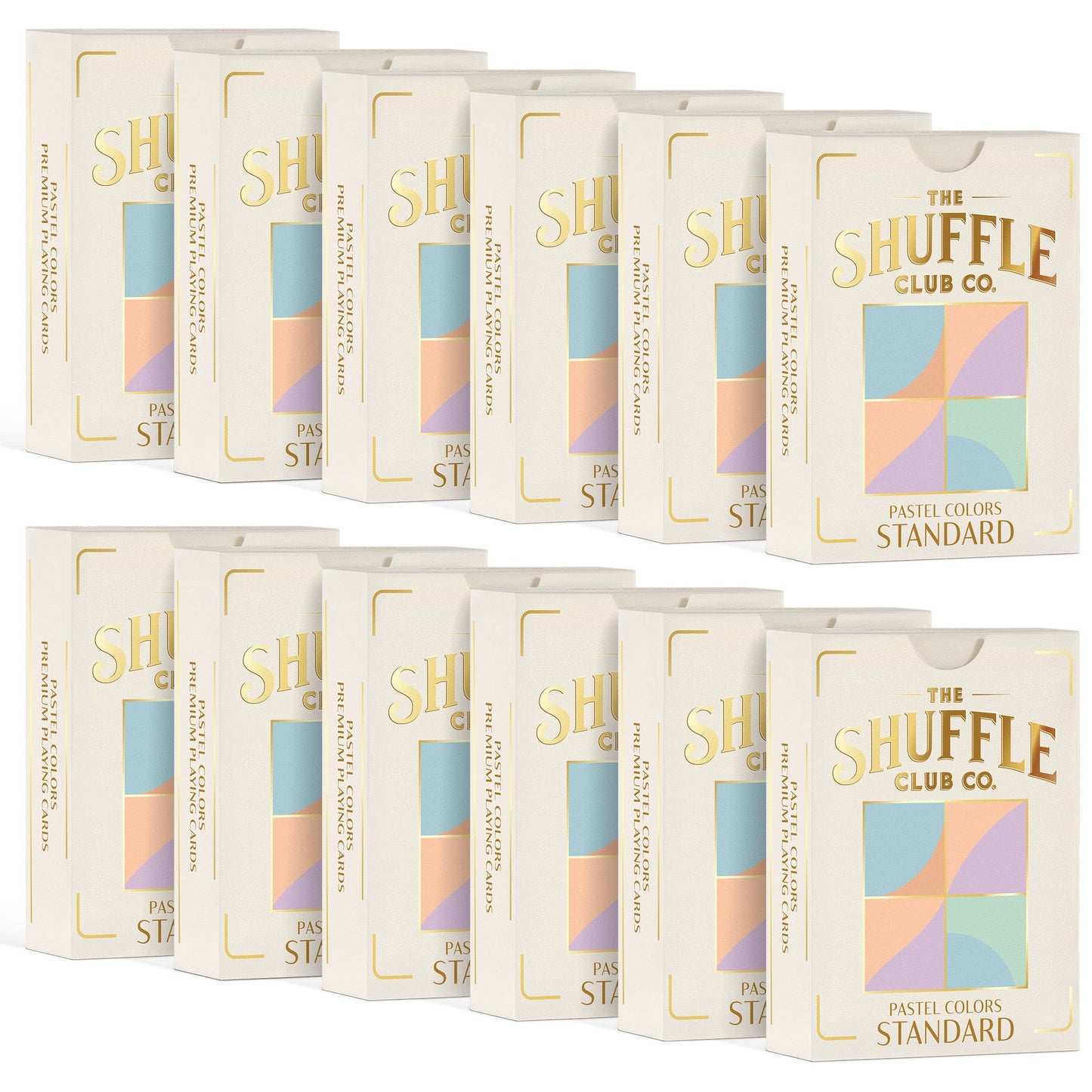 Shuffle Club Co - Pastel Colored Playing Cards (Standard)