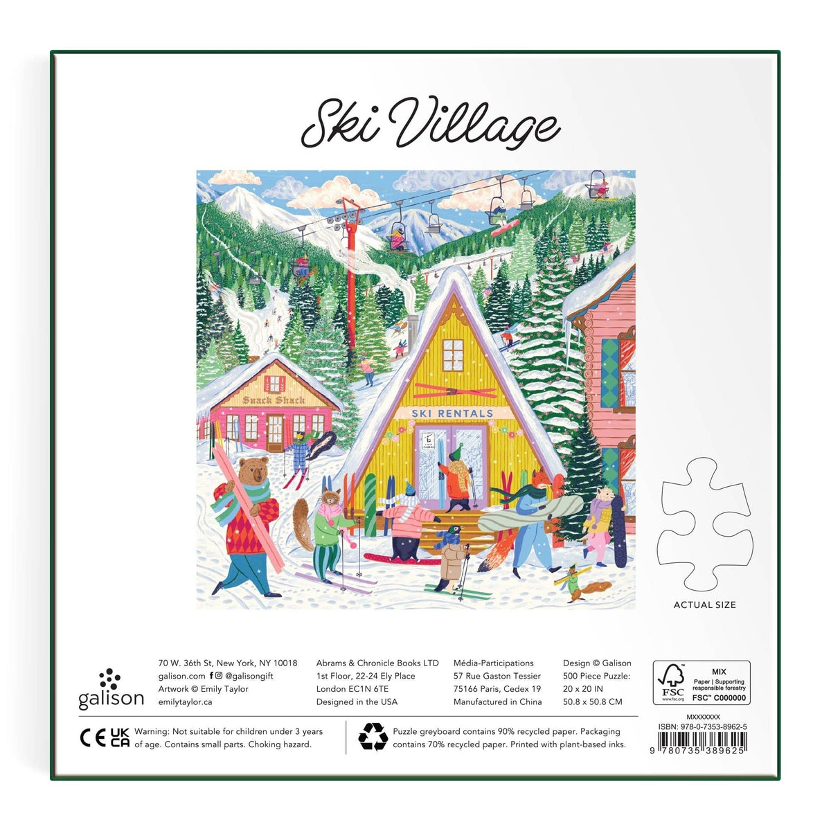 Emily Taylor's Ski Village Puzzle